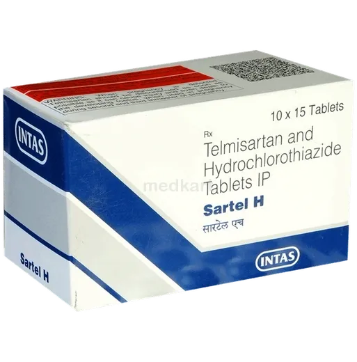 sartel h 40mg tablet 15's